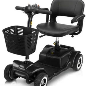 4 wheel mobility scooter electric powered with seat for seniors