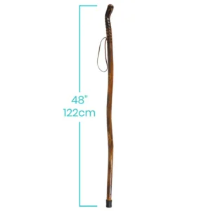 wooden walking stick